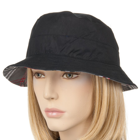 Cappello da pioggia per le donne reversibile