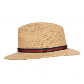 Cappello alluncinetto da uomo BORSALINO in rafia Cappello alluncinetto da uomo BORSALINO in rafia