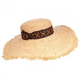 Cappello BORSALINO in paglia da donna Cappello BORSALINO in paglia da donna