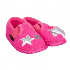 GIESSWEIN pantofole ragazze unicorno morbida lana vergi GIESSWEIN pantofole ragazze unicorno morbida lana vergi