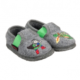 GIESSWEIN pantofole per bimbi THUINE con motivo caval GIESSWEIN pantofole per bimbi THUINE con motivo caval