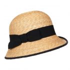 MAYSER  Nanni Cloche cappello donna paglia fiorentina --> cappelleria  Hutstuebele - cappelli e berretti per uomo donna